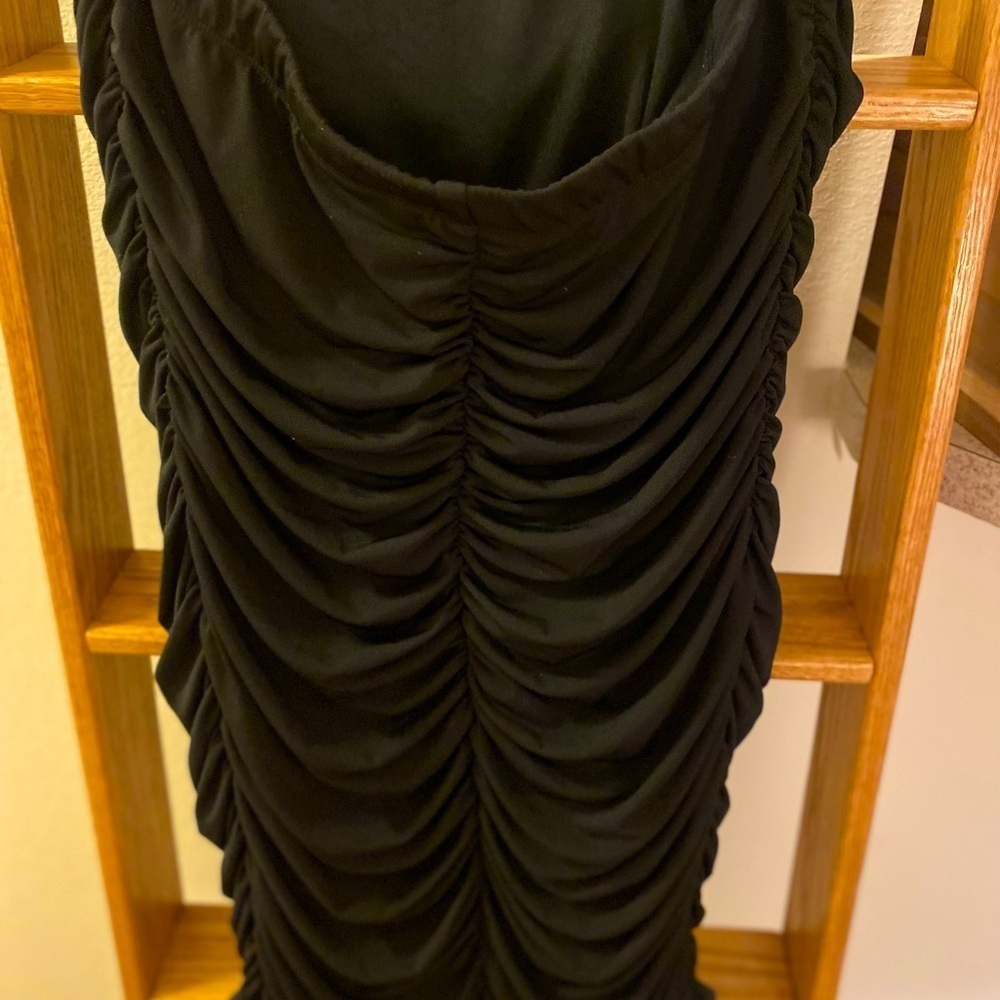 Black bodycon dress black NWT